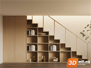 Under-stair cabinet Skp Files 